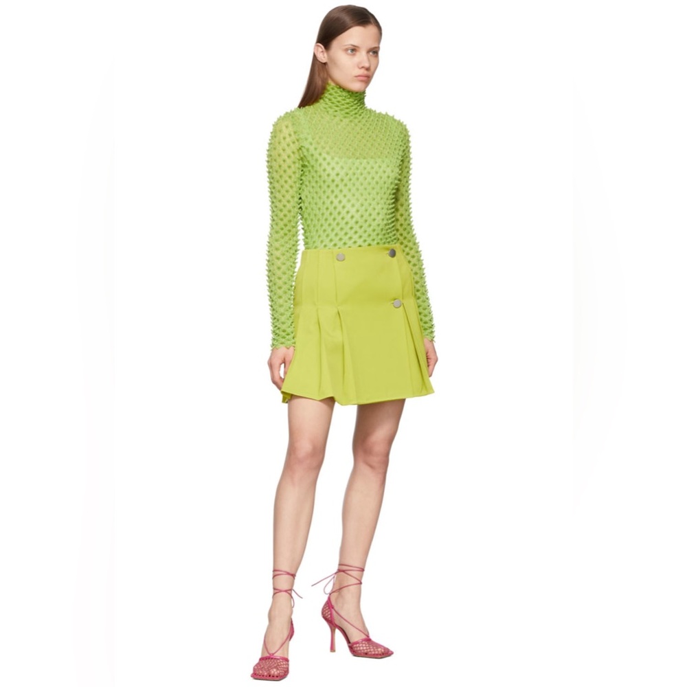 BOTTEGA VENETA Pink Stretch Lace-up Scandals